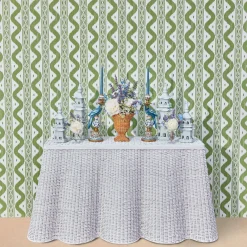 Large White Porcelain Pagodas (Pair)