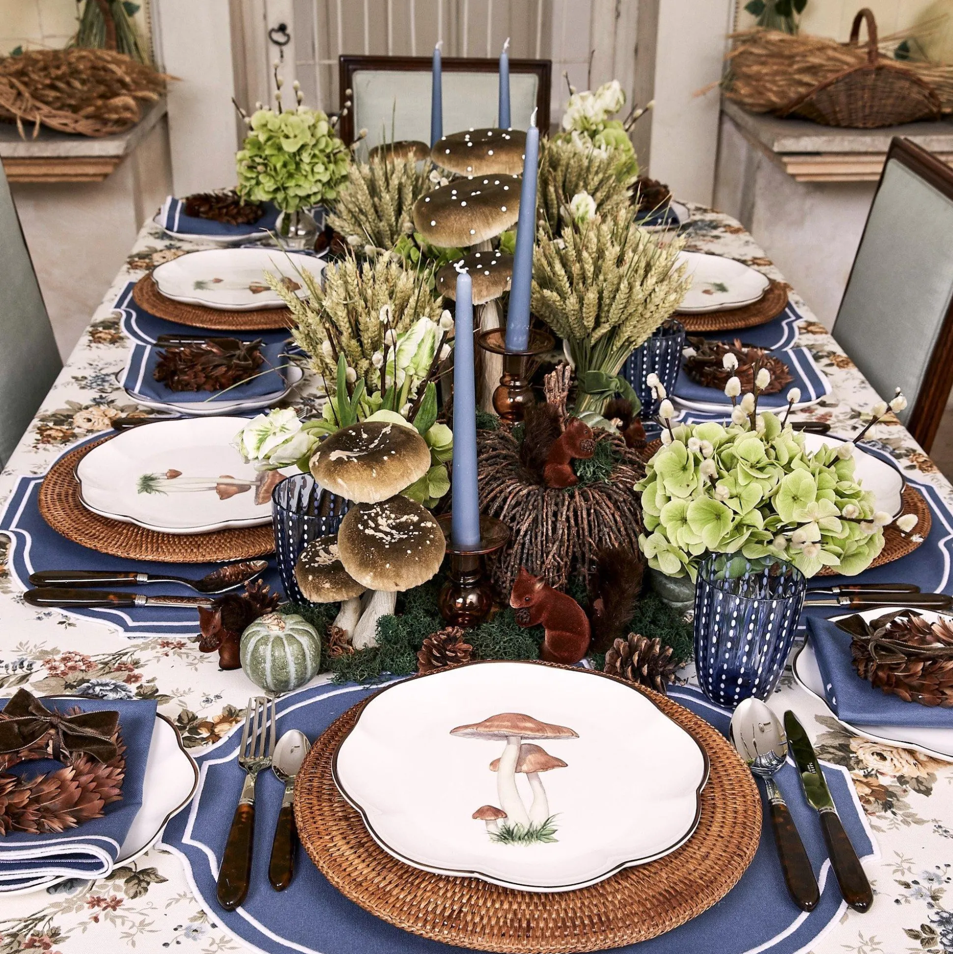 Liberty Blue Napkins (Set Of 4)