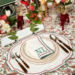 Liberty Candy Cane Napkins (Set Of 4)