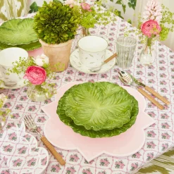 Light Brown Rattan Effect Cutlery (4Pcs)