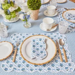 Light Brown Rattan Effect Cutlery (4Pcs)