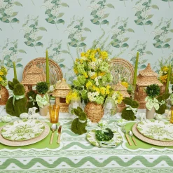 Light Brown Rattan Effect Cutlery (4Pcs)