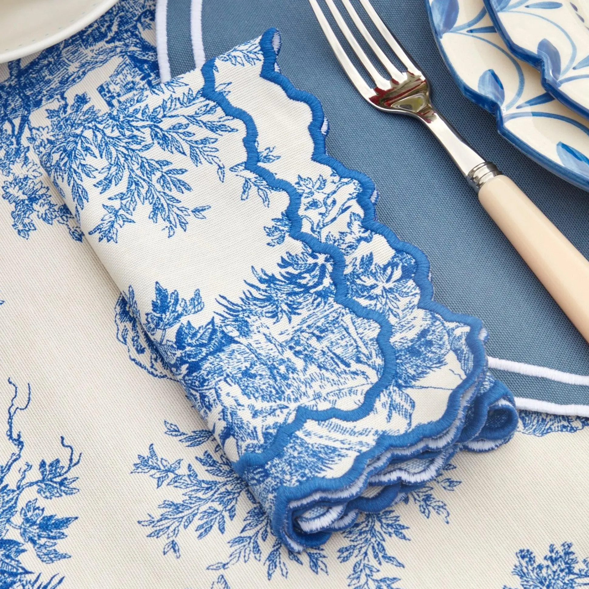 Lilibet Toile Napkins (Set Of 4)