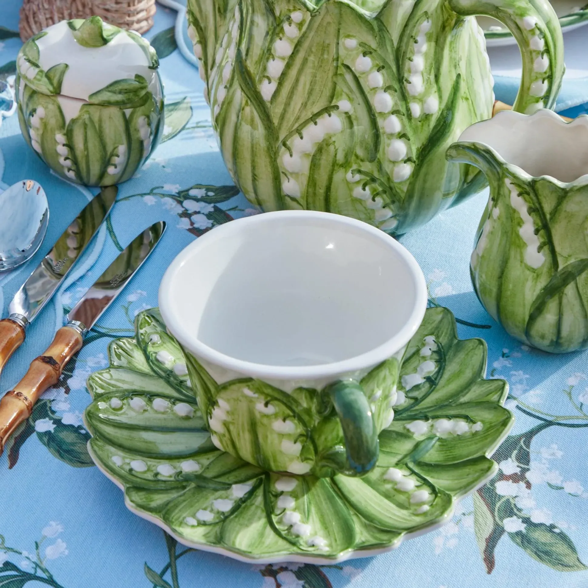 Lily Of The Valley Breakfast Cup & Saucer