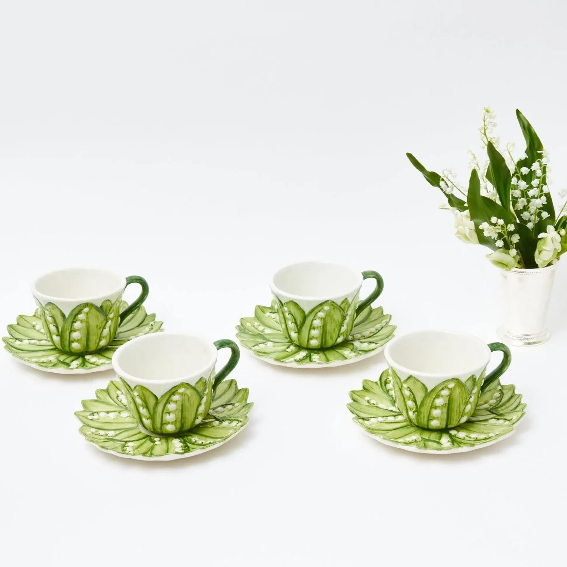 Lily Of The Valley Breakfast Cup & Saucer