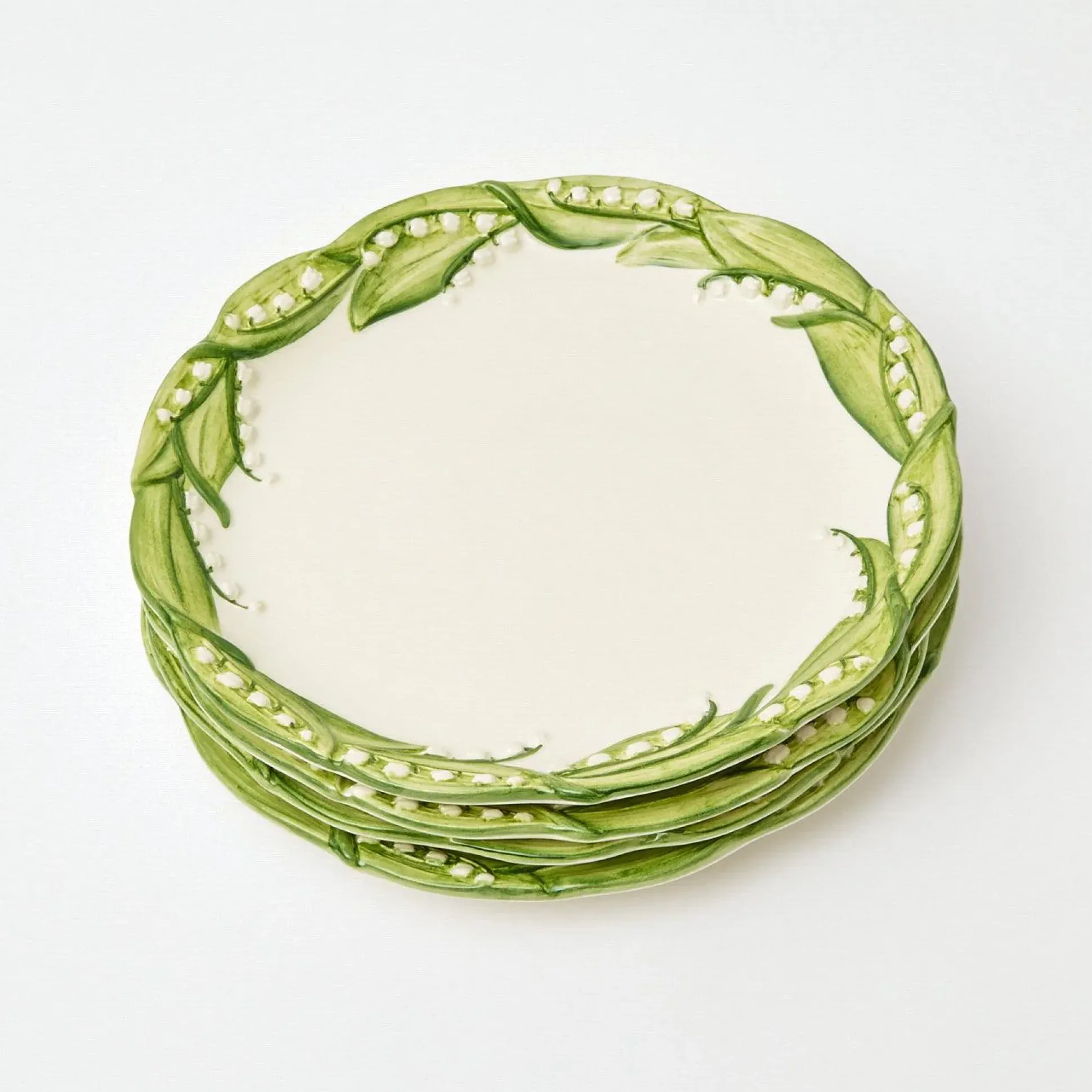 Lily Of The Valley Dinner Plates (Set Of 4)