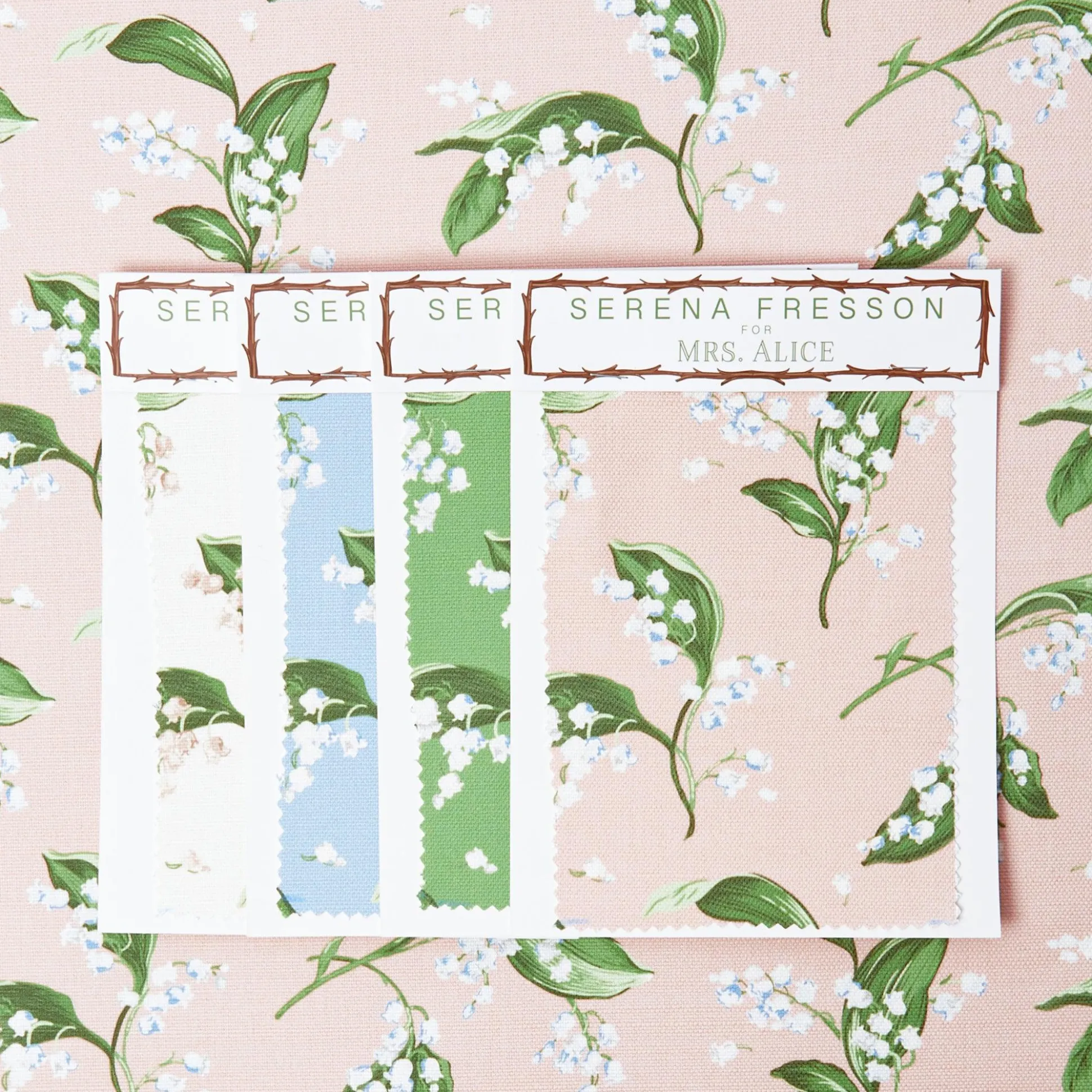Lily Of The Valley Fabric