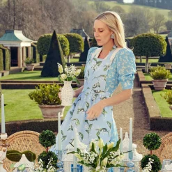 Lily Of The Valley Frilled Apron