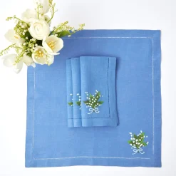 Lily Of The Valley Napkins (Set Of 4)