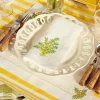 Mimosa White Linen Placemats & Napkins (Set Of 4)
