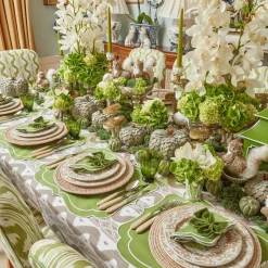 Moss Green Tulip Glasses (Set Of 4)