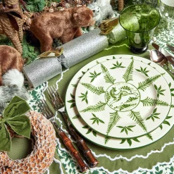 Moss Green Tulip Glasses (Set Of 4)