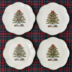 Mrs. Alice Christmas Tree Dinner Plate (Set Of 4)