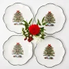 Mrs. Alice Christmas Tree Dinner Plate (Set Of 4)