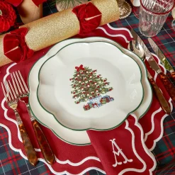 Mrs. Alice Christmas Tree Starter Plate