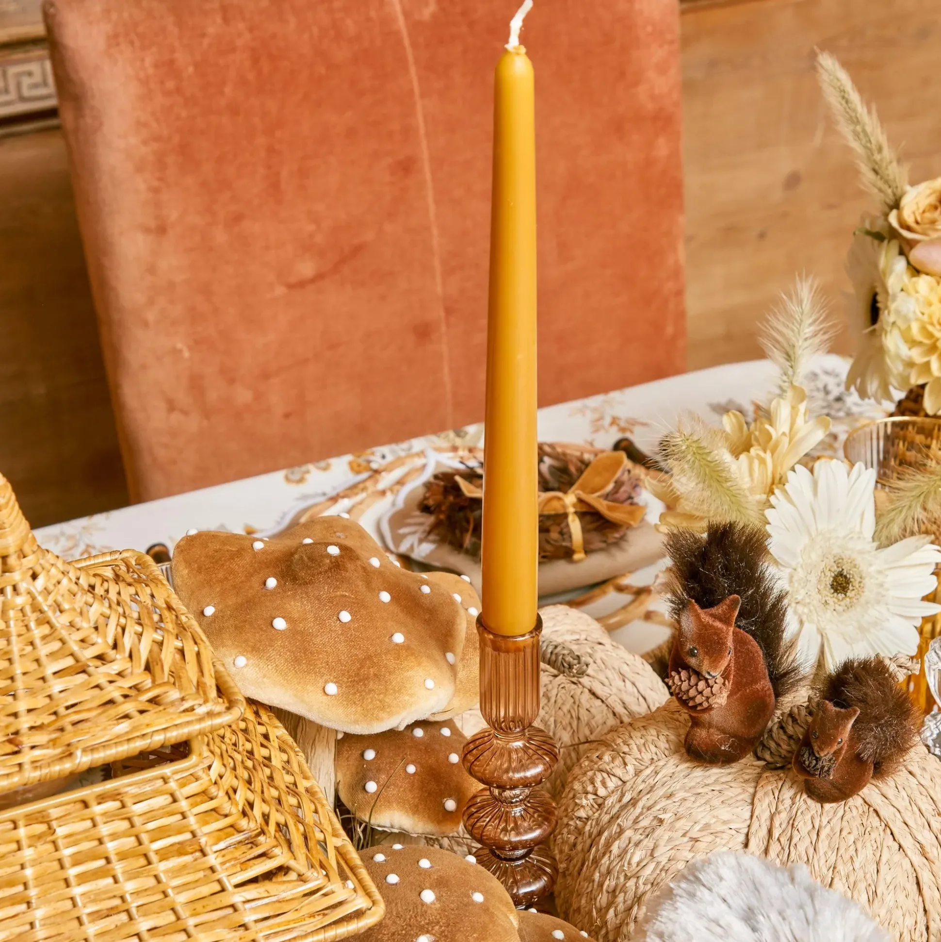 Mustard Candles (Set Of 8)