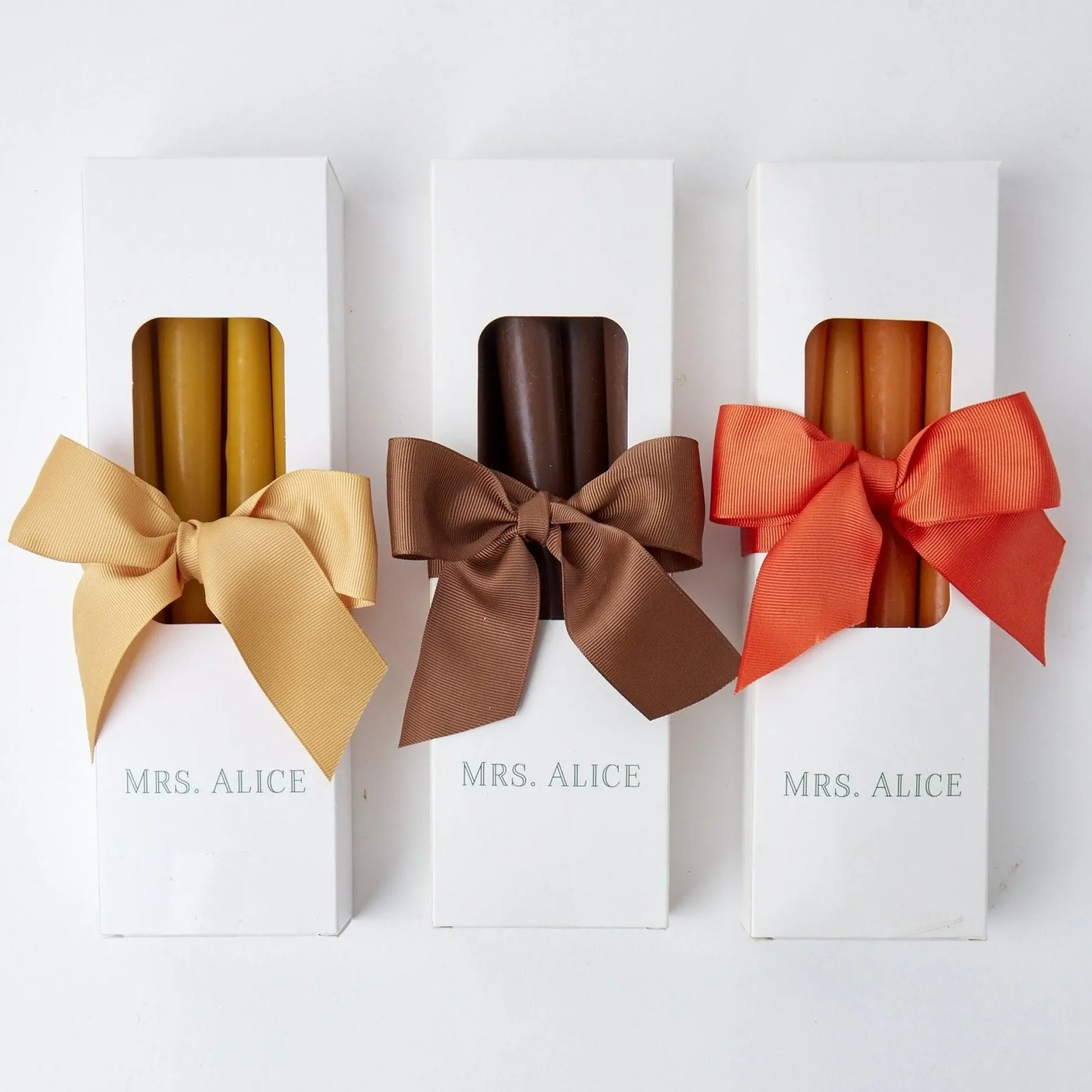 Mustard Candles (Set Of 8)