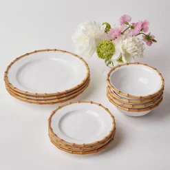 Nancy Bamboo Dinner Plate (Set Of 4)
