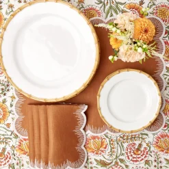 Nancy Bamboo Dinner Plate (Set Of 4)