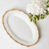 Nancy Bamboo Oval Platter