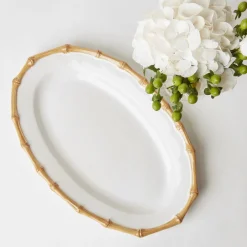 Nancy Bamboo Oval Platter