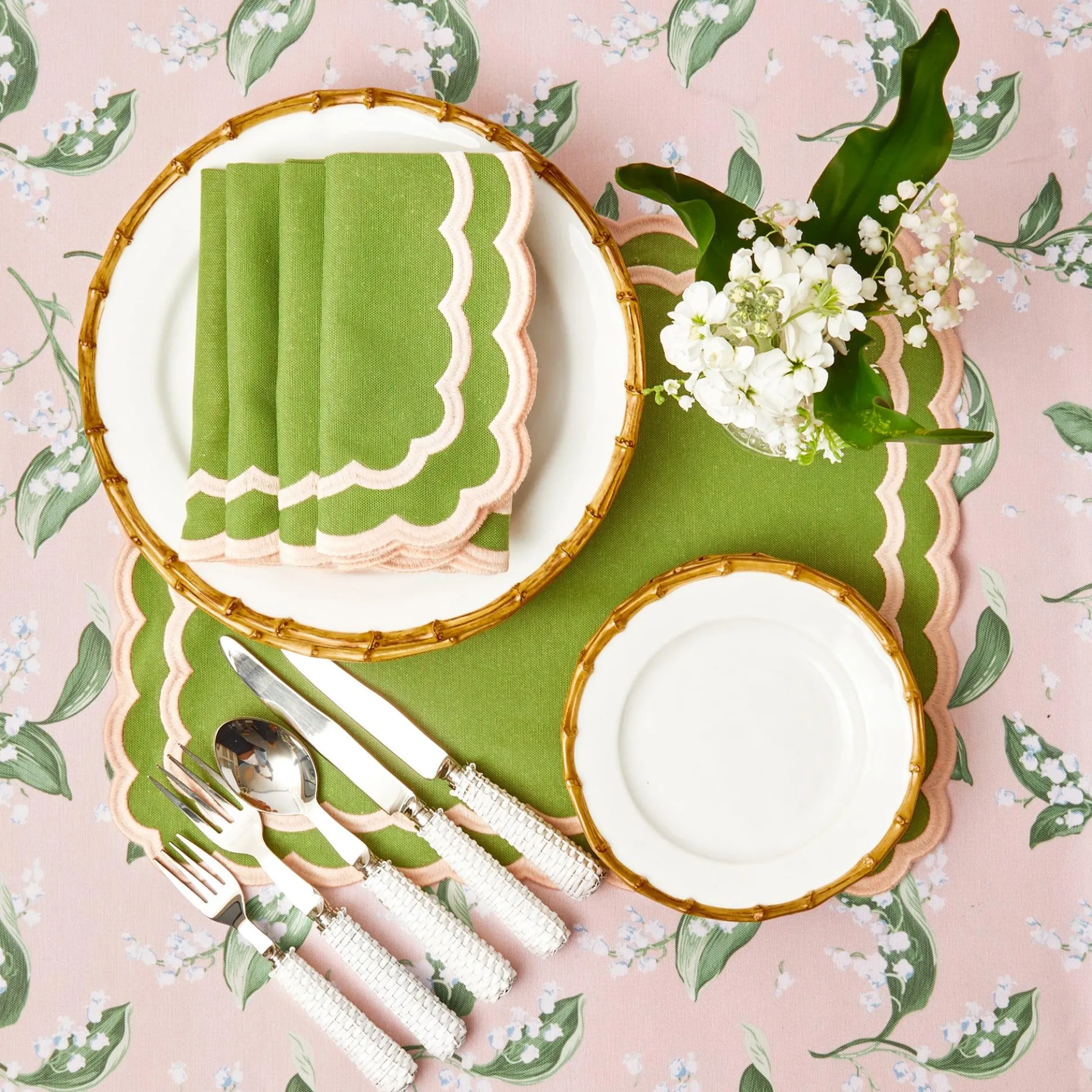 Nancy Bamboo Starter Plate (Set Of 4)