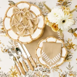 Natural Laurel Napkins (Set Of 4)