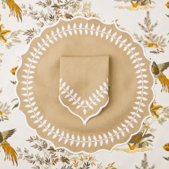 Natural Laurel Placemats (Set Of 4)