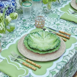 Natural Rattan Charger Plates (Set Of 4)