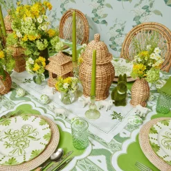 Natural Rattan Decoration Set