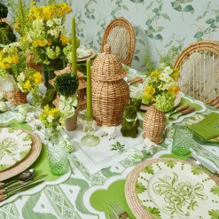 Natural Rattan Ginger Jar