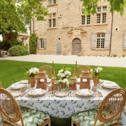 Natural Rattan Pagoda Decoration Set