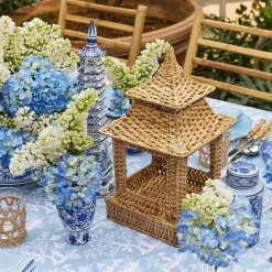 Natural Rattan Pagoda Lantern