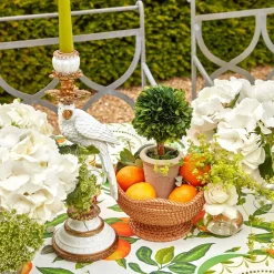 Natural Rattan Scalloped Bowl (Small)