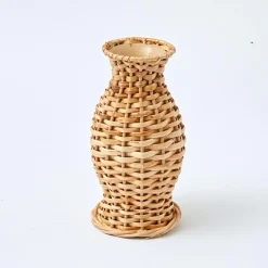 Natural Rattan Vase (Set Of 3)
