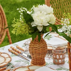 Natural Rattan Vase (Set Of 3)