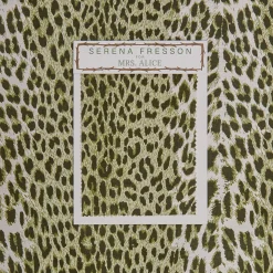 Olive Green Leopard Fabric