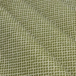 Olive Green Lotus Flower Fabric