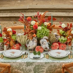 Olive Rim Swirl Glassware Set