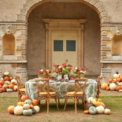 Olive Rim Swirl Water Glass (Set Of 4)