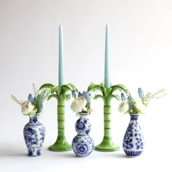 Palm Leaf Candle Holder (Large)