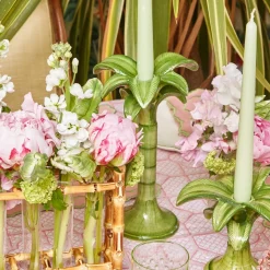 Palm Leaf Candle Holder (Large)