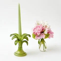 Palm Leaf Candle Holder (Small)