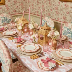 Personalised Dusty Pink Napkin Bow