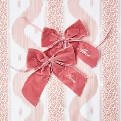 Personalised Dusty Pink Napkin Bow