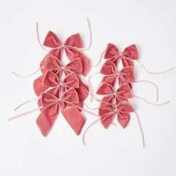 Personalised Dusty Pink Napkin Bow