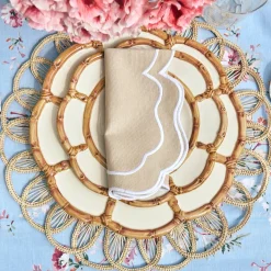 Petal Bamboo Starter Plate (Set Of 4)