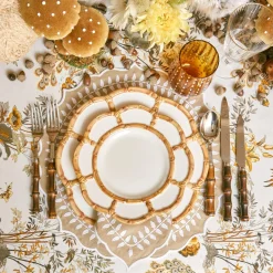 Petal Bamboo Starter Plate (Set Of 4)