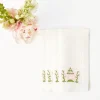 Pink & Green Pagoda Napkins (Set Of 4)