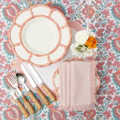 Pink Applique Placemats (Set Of 4)